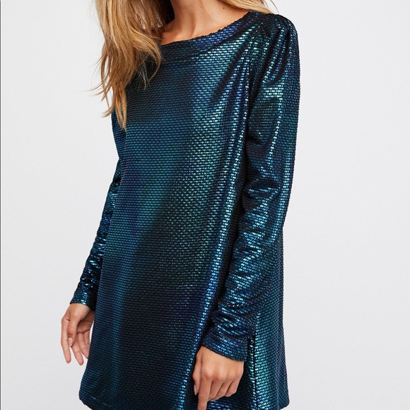 COPY - Free People Metallic Party Dress - Picture 5 of 7